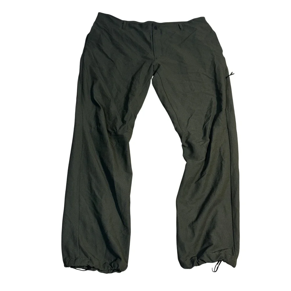 The North Face Mens Pants Olive Green Cargo Outdoor Hiking Adventure Size 40